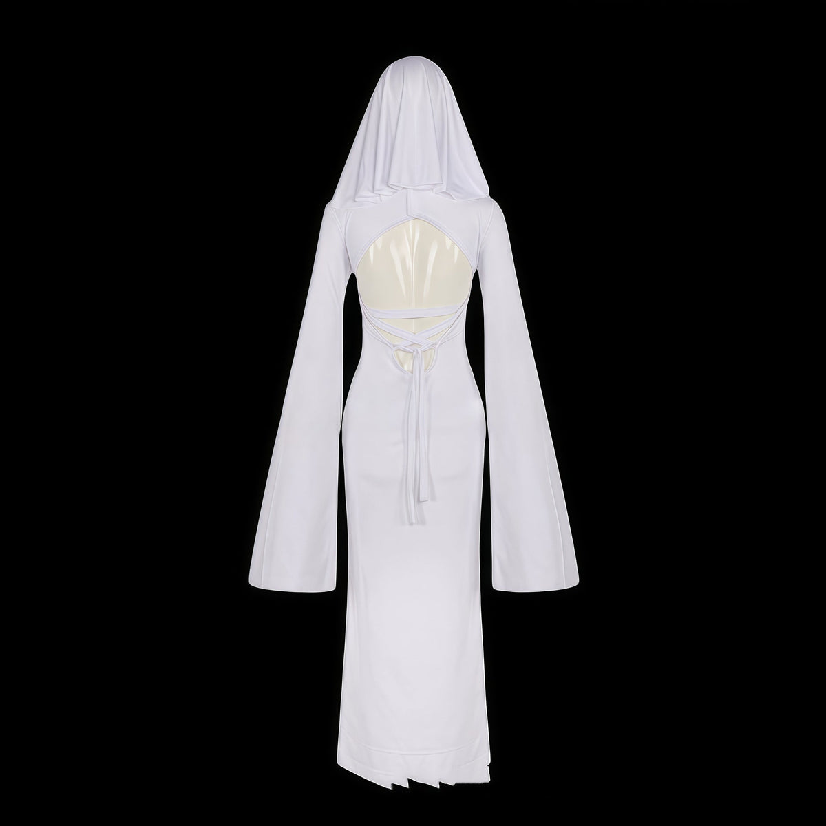 Ghost Veil Bodycon Costume Set