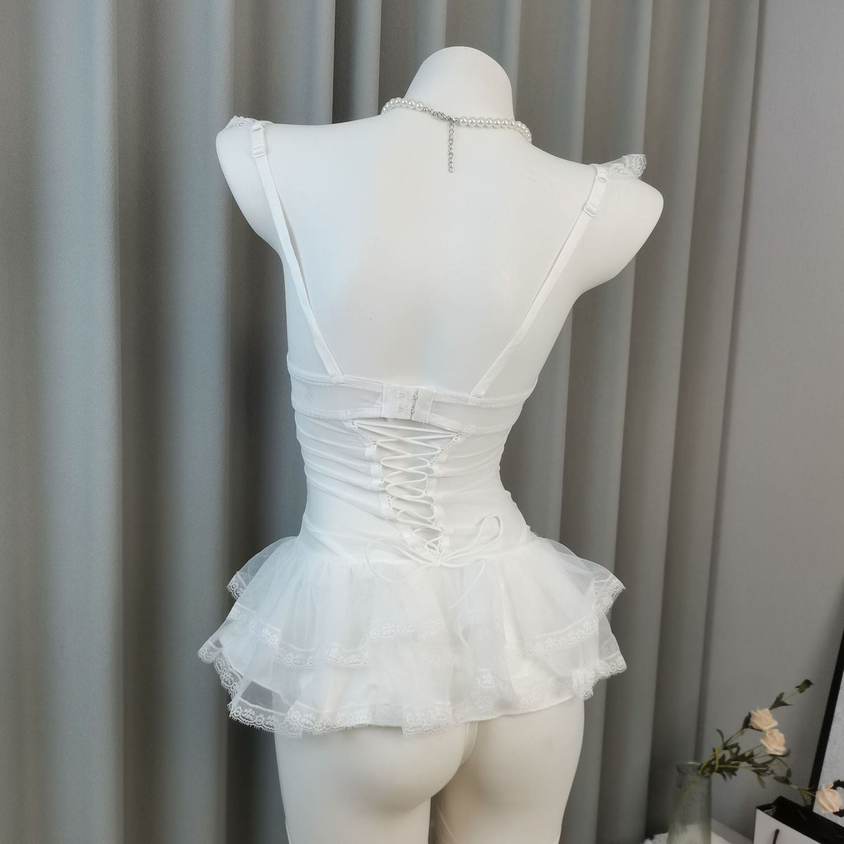 Lace Corset Princess Lingerie Set
