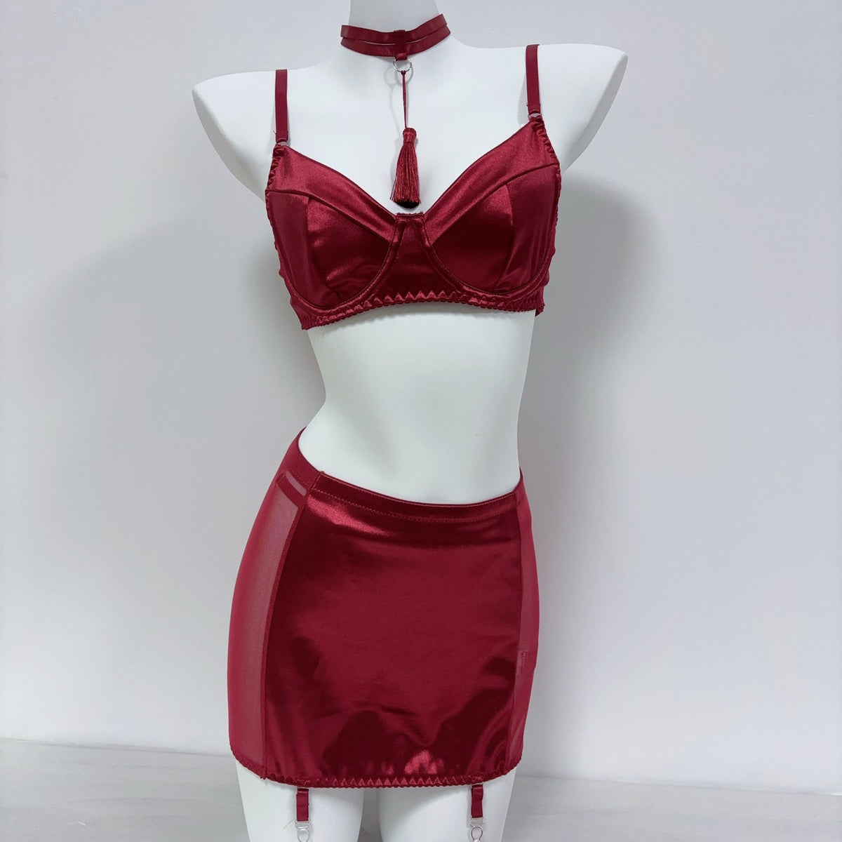 Fringe Satin Temptation Set